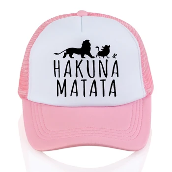 Nové Hakuna Matata list tlač šiltovky muži Ženy Lete Oka spp Módne vonkajšie klobúk mužov trucker spp