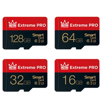 Extreme Pro SD Pamäťová Karta 16GB 32GGB 64GB 128 GB Class 10 Micro SD TF Karta Pre Fotoaparát Automobilový Údajov Záznamník Prepínač