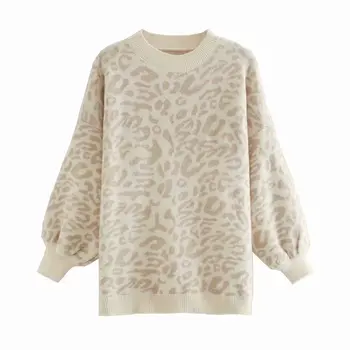Toppies leopard sveter dámske pulóvre jeseň zima knitter sveter jeseň 2020 dámske clothings