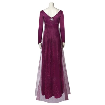 CosDaddy Elsa Pyžamo Sleepwear Fialové Šaty Spanie Šaty Žien Cosplay Kostým Oblečenie