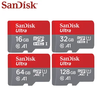Originálne Pamäťová Karta 64GB 128 GB Max Čítať Rýchlosť 90M/s Micro SD Kartu Class 10 UHS-I 32 GB, 16 GB Flash Karty Microsd
