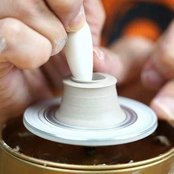 Mini Electric Keramiky Kolesa Stroj Malé Keramiky Tvárniacich strojov s Táckou pre DIY Keramické Práce Hliny Plavidlá NÁS Plug