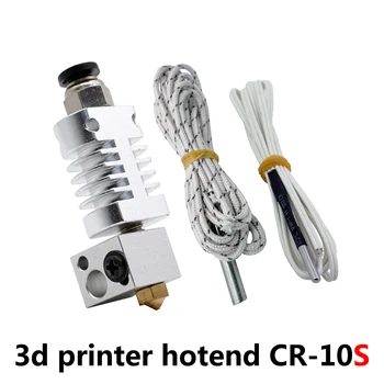3D Tlačiarne Diely hotend JK-10 kompatibilné CR-CR 10-10S nahradiť CR8/CR10 E3D V6 Bowdenových Vytláčacie 1.75/0.4 tryska