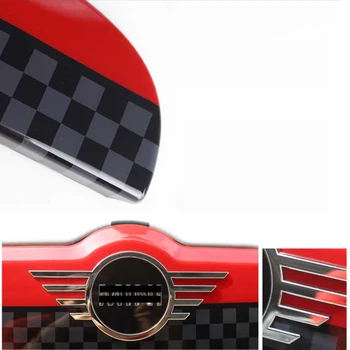 Union Jack ABS Zadné Ostrohové Veka batožinového priestoru Liatie Výbava Dekorácie Kryt Výbava Pre Mini Cooper F60 Krajana Auto Styling Príslušenstvo