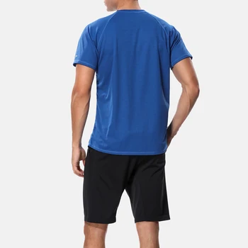 Charmo Mužov Rashguard Dry-Fit Košele Mužov jednofarebné Tričko UV-Ochranu Mužov Vyrážka Stráže UPF 50+ Pláž Nosiť Športové oblečenie Surfovanie
