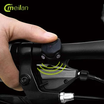 MEILAN S3 IPX6 USB Nabíjateľné Bicykli Alarm Bell Anti-theft Bezdrôtové Ovládanie