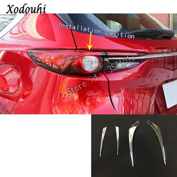 Pre Mazda CX CX8-8 2017 2018 2019 2020 Auto Nálepky Styling Ozdoba Tela Zadné Ostrohové Zadné Svetlo na Čítanie Rám Orezania Panel Príslušenstva