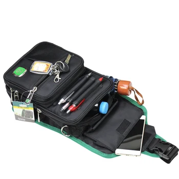 LAOA Elektrické Balík Nástrojov Multifunkčné Messenger Taška Visí Taška Oxford Handričkou Tool Bag Opotrebovaniu
