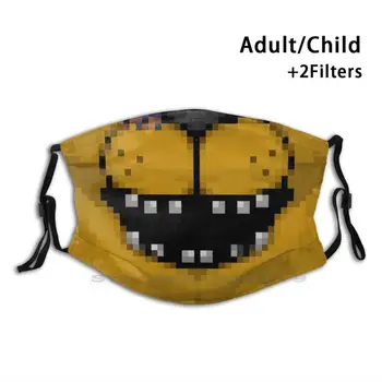 Jeho Mňa ? Ústa Dospelých, Deti Umývateľný Legrační Tvár Masku S Filtrom Päť Nocí V Freddys Fnaf 1 2 3 4 5 Pixel Horor