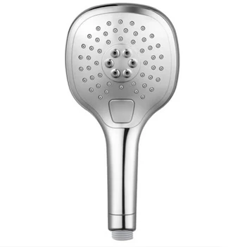 Tri funkcie ABS ručné sprchy brúsený nikel povrch ručné sprchy hlavu nozzing kúpeľňa úsporu vody, zlato, ručné sprchy TH121