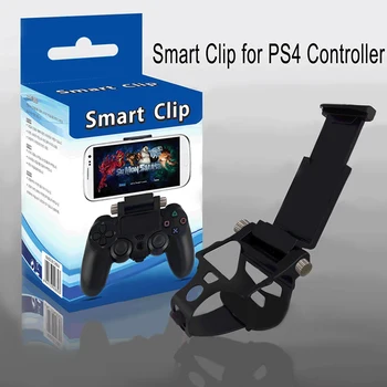 Herné Smart Clip Držiak na Mobil Svorka Mobilný Telefón Pre PS4 Herný ovládač Pre PS4 Dual Shock 4 Hra Nastaviteľné Stojak