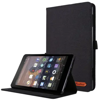 Pre Amazon Fire HD 8 Plus Prípade 2020 Kovboj Flip Stojan Tabletu obal Na Amazon Kindle Fire HD8 Plus 2020 10. Prípade + film