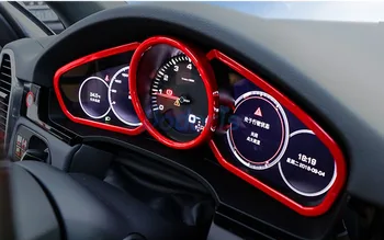 Interiér, Prístrojová Doska Nástroja Zobrazenie Počas Jazdy Počítač Výbava Rám Auta Styling 2018 2019 Pre Porsche Cayenne Príslušenstvo