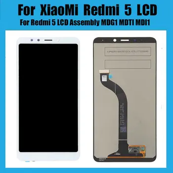 Testované Pre Xiao Redmi 5 LCD Displej Dotykový Displej Digitalizátorom. Montáž 5.7 palcový Zadarmo Tvrdeného Skla a Nástroje