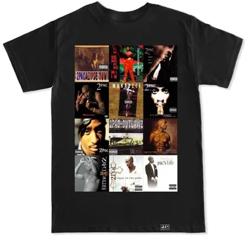 2 Pac Tupac Albumu Death Row Dr Dre Ice Hip Hop Rap Mens T Tričko 2019 Nové Módne pánske T-Shirts Krátke Pohode Tee Košele Pre Mužov