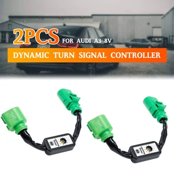 Dynamické Zase Signálu Indikátor LED zadné svetlo Add-on Modul Kábel Drôt Postroj Vľavo a Vpravo zadné Svetlo Pre Audi A3 8V