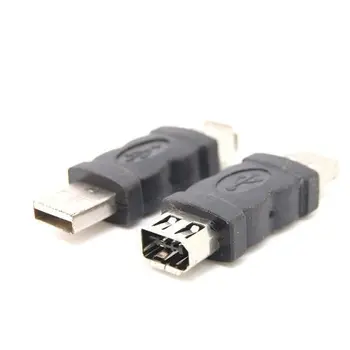 Adaptador USB macho a Firewire IEEE 1394 6 borovíc hembra Černoch