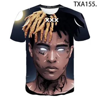2020 Nové Xxxtentacion 3D T shirt Muži, Ženy, Deti Bežné Streetwear Chlapec Dievča Deti Vytlačené T-shirt Módne Letné Pohode Topy Čaj
