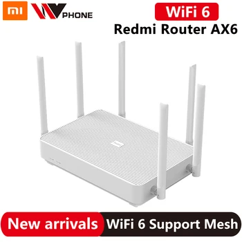 Xiao Redmi AX6 6 WiFi Antény Smerovač Bezdrôtovej 2.4 G-5 ghz Dual-Band Mihome Wi-Fi 6 Sieti Repeater Podporu Oka HomeIoT