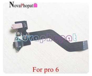 Novaphopat Najlepšie Pre Meizu Pro 6 pro6 Micro USB Nabíjačka Nabíjací Port Konektor Jack pre Slúchadlá Flex Kábel Mikrofónu Mikrofón + Trati