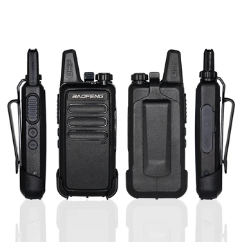 2 ks/veľa Baofeng BF-R5 Mini Vreckový Walkie-talkie USB Nabíjanie Prenosných Dve Cesty UHF Rádio FM Vysielač BF R5 Ham Rádio Stanice