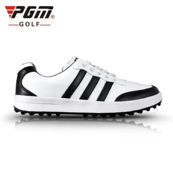 Golfové topánky muži ženy golfschuhe nepremokavé kožené zapatos de golf para hombre chaussure spiker golfschoenen
