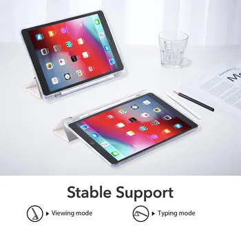 Mramorový Vzor Pre Leteckú 4 Silikónové puzdro iPad Pro 2020 10.5 s Ceruzkou Držiteľ 10.2 palcov 8. Generácie 7. 12.9 Pro 2018 Mini 4 5