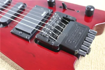 Nový príchod MINI gitaru.víno červenej farby,jeden kus mahagón elektrická gitara bez vreteníka. duch gitara vysokej kvality zadarmo