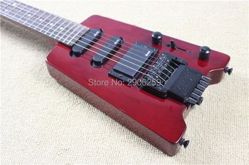 Nový príchod MINI gitaru.víno červenej farby,jeden kus mahagón elektrická gitara bez vreteníka. duch gitara vysokej kvality zadarmo