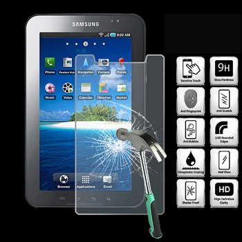 Pre Samsung Galaxy Tab 7.0 P1000 - 9H Tablet Tvrdeného Skla Screen Protector Kryt v nevýbušnom Vysoko Kvalitný Displej Film