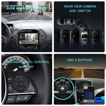 EKIY IPS Android 9.0 Pre Toyota Avensis 2008-autorádia Navigácie GPS Multimediálne Video Prehrávač, Stereo Č 2Din DVD BT, RDS FM
