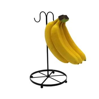 1 Ks Tvorivé Kovové Ovocie Zobrazenie Rack Banán Vešiak Hrozna Držiteľ Kuchyňa Úložný Stojan
