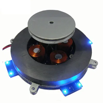 Nový Upgrade Magnetická Levitácia Modul Magnetické Zavesenie Jadro s LED Lampou Analógového Okruhu Inteligentné AC12V 2A