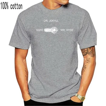 2020 Vlastné Hot Predaj Muži T-Shirt Ar 15 Dr. Jekyll & Mr. Hyde Bezpečnosti Výber Tričko Doc Dovolenku Tombstone