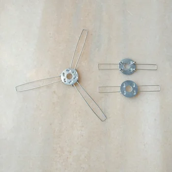 10pcs/množstvo 2 alebo 3 vidličky pozinkované stanovenie jar klip pre upevnenie tienidlo shrapnel pre pandent svietidlá a príslušenstvo svietidiel