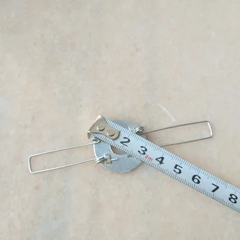 10pcs/množstvo 2 alebo 3 vidličky pozinkované stanovenie jar klip pre upevnenie tienidlo shrapnel pre pandent svietidlá a príslušenstvo svietidiel
