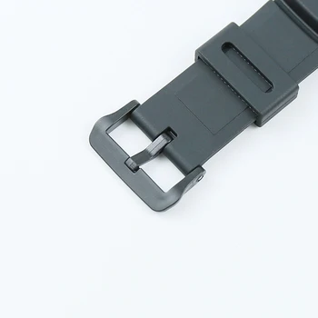 Príslušenstvo hodinky pin pracky Mužov silikónové popruh pre Casio živice popruh W-S220 HDD-S100 MCW-100H MCW-110H 16 športové gumy popruh