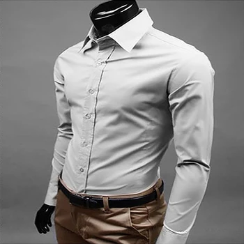 Tričko pánske jednofarebné bavlnené pekný tričko lete business šaty kórejský viaceré farebné vyhovovali tričko ukazuje, horúci temperament