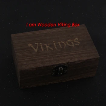 Mincový striebro 925 viking Bojovník prilba nastaviteľný prsteň ako darček s vintage dreva viking box