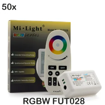 DHL ZADARMO 50sets/veľa Mi-Light séria RGBW/RGB RF Controller 2.4 G Bezdrôtový FUT028 IBOX2