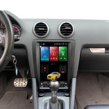 Android 10.0 PX6 Tesla Styel Auto DVD Prehrávač, GPS Navigáciu Pre Audi A3++ 2008 Auto, Auto Rádio Stereo Multimediálny Prehrávač Headunit