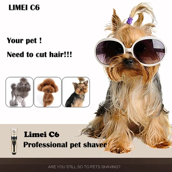 Nabíjateľná Low-Noise Pet Hair Clipper Odstraňovač Fréza Starostlivosti Mačka, Pes Zastrihávač Chĺpkov Elektrické Domáce Zvieratá Ostrihať Stroj