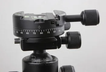 Profesionálny Statív Monopod panorama svorka rýchle uvoľnenie dosky 360-stupňové panorámy panoramatické loptu hlavou PU60 Kamery Príslušenstvo