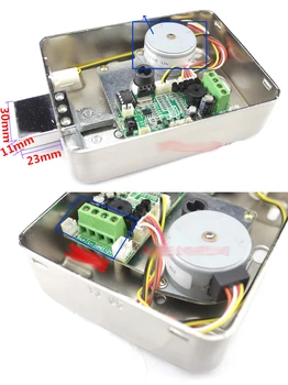 Domov použitých DC12V kovové DC12V RFID 125KHz ID karty elektrického zámku dverí zamky motorových zámok Podpora intercom Podporu diaľkové ovládanie