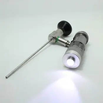 4W Prenosné Ručné LED Zdroj Studeného Svetla Zápas 400lm Kovové Uchytenie Pre Stomatológov Odbornej Inšpekčnej Trubice, Rúry Mini Kamera