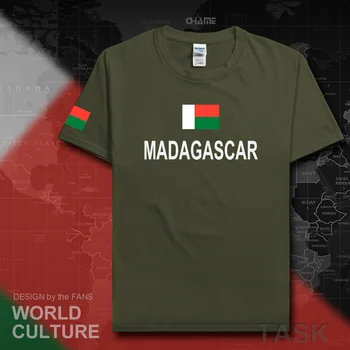 Madagaskar mužov, t košele módne 2017 jersey národ tímu bavlna tričko oblečenie tees MDG Malgašov Madagasikara Madagaskar