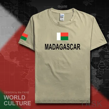 Madagaskar mužov, t košele módne 2017 jersey národ tímu bavlna tričko oblečenie tees MDG Malgašov Madagasikara Madagaskar
