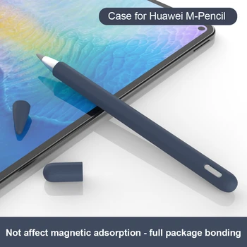 Mäkké silikónové kompatibilný pre huawei m-peračník kompatibilné pre tablety touch dotykové pero ochranné puzdro kryt anti-stratené