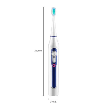 Bezdrôtový Dobíjacie Nepremokavé Elektrická zubná Kefka Ultrazvukové Automatické Umývateľný Zubov Zubná Kefka s UV Sanitizer