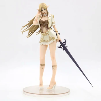 24 CM Meč Môže Byť Nahradený Anime Obrázok Pôvod Neba 2 Elf Žena Mág PVC Akcie Obrázok Zber Model Hračky